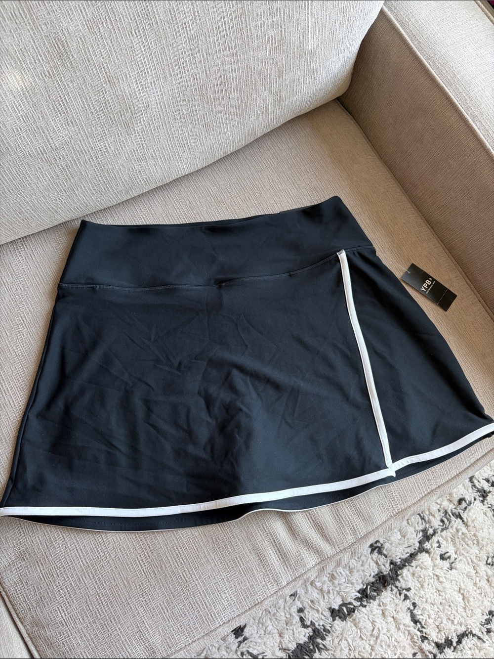Abercrombie & Fitch Black YPB Ultra High Rise Skort